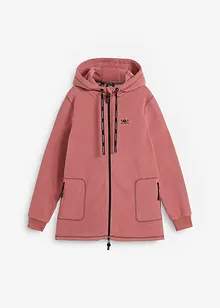 Long-Fleecejacke mit Reißverschluss-Taschen, bonprix