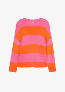 Feinstrickpullover mit Blockstreifen, bonprix