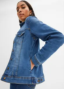 Veste en jean extensible, basique, bonprix