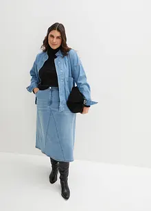 Veste en jean avec détails cargo, bonprix