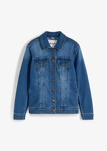 Veste en jean extensible, basique, bonprix
