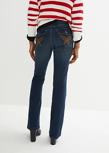 Jean Bootcut taille moyenne, extensible, bonprix