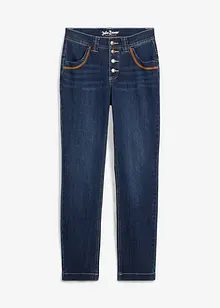 Straight Jeans Mid Waist, Stretch, bonprix