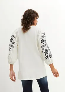 Longshirt mit Ärmelprint, bonprix