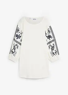 Longshirt mit Ärmelprint, bonprix