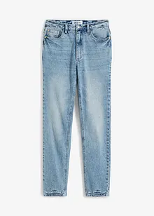 Jean droit taille haute, peu stretch, bonprix