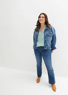 Bootcut Jeans Mid Waist, Stretch, bonprix