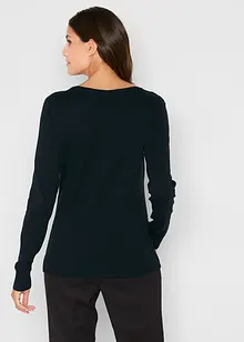 Gilet ajusté en fine maille, bonprix