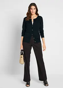 Gilet ajusté en fine maille, bonprix