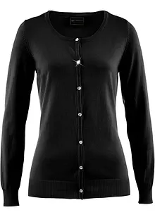 Gilet ajusté en fine maille, bonprix