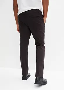 Pantalon droit stretch taille élastiquée, Regular Fit, bonprix