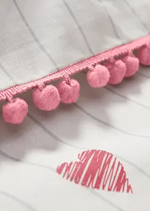 Bettwäsche mit Pompons, bonprix