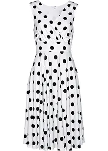 Robe en jersey à pois, bonprix