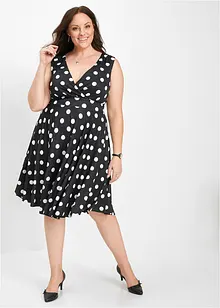 Robe en jersey à pois, bonprix