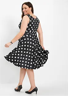 Robe en jersey à pois, bonprix