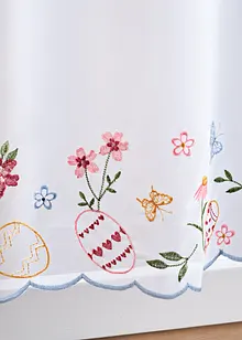 Scheibengardine mit Oster-Stickerei, bonprix