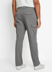Pantalon cargo extensible Slim Fit, jambes droites, bonprix