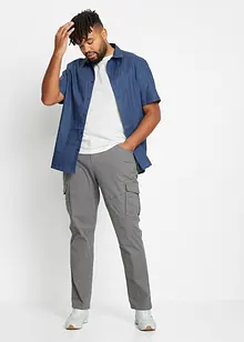 Pantalon cargo extensible Slim Fit, jambes droites, bonprix