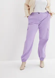 Pantalon cargo en coton extensible, bonprix