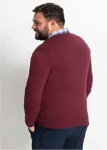 Feinstrickpullover in weichem Baumwoll-Mix, bonprix