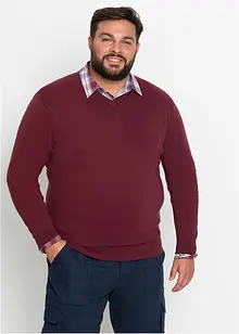 Feinstrickpullover in weichem Baumwoll-Mix, bonprix