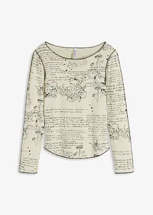Langarmshirt aus softer Viskose, bonprix
