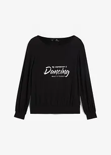 Sport-Shirt mit TENCEL™ Lyocell mit breitem Bund, Loose Fit, bonprix