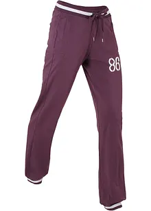 Pantalon en molleton stretch de coton mélangé, bonprix