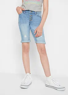 Stretch-Jeans-Shorts Mid Waist, bonprix