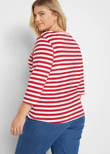T-shirt à encolure bateau, bonprix