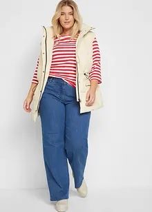 T-shirt à encolure bateau, bonprix