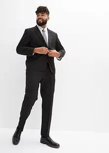 Anzug mit Hemd und Krawatte (4-tlg.Set), Slim Fit, bonprix