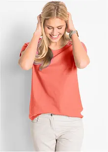Rundhals-Shirt, Kurzarm (5er Pack), bonprix