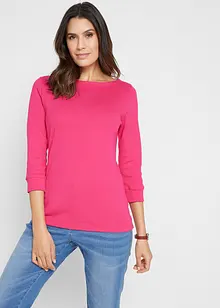 Langarmshirt aus reiner Bio-Baumwolle, bonprix