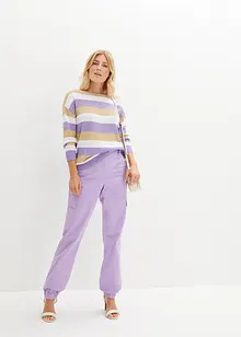 Cargo-Hose aus Baumwolle mit Stretch, bonprix