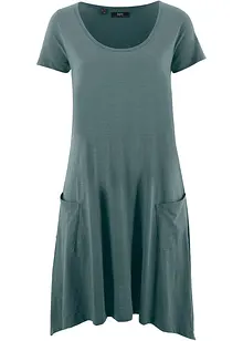 Robe courte en coton flammé, bonprix