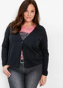 Schlichte Feinstrickjacke, bonprix