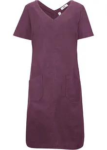 Robe courte en lin majoritaire, bonprix