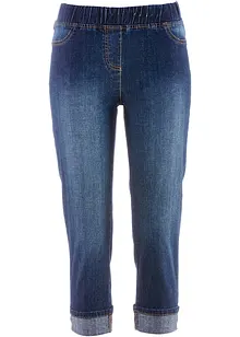 Jean Slim, taille mi-haute, coton, bonprix