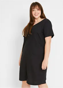 Minikleid mit Leinen, bonprix