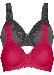 Minimizer-BH mit gepolsterten Trägern (2er Pack), bonprix