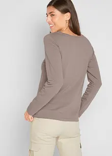 Figurbetontes Langarmshirt (2er Pack), bonprix