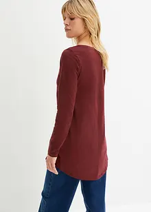 Langarmshirt aus reiner Baumwolle, bonprix