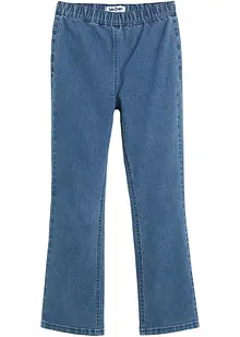 Flared Jeggings Mid Waist, bonprix