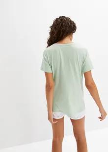 T-Shirt aus Baumwoll-Viskose-Mix, bonprix