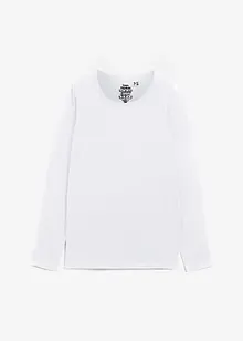 Essential Langarmshirt mit Rundhalsausschnitt, seamless, bonprix PREMIUM