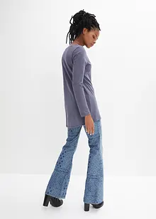 Langarmshirt aus reiner Baumwolle, bonprix