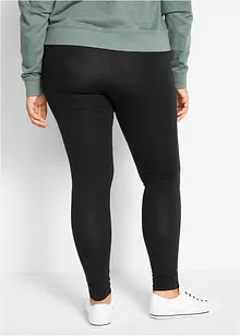 Lot de 2 leggings 100% coton, bonprix