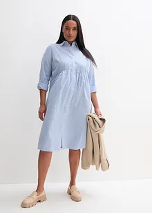 Robe-chemise rayée, bonprix