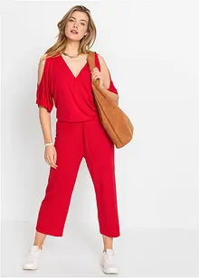 Jersey-Jumpsuit aus fließender Viskose, bonprix